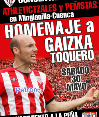 Homenaje a Gaizka Toquero y reconocimiento Peña Gamiz-Fika, 29 y 30 de mayo 2026